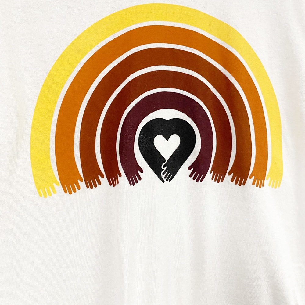 Threadless Rainbow Unity Graphic T-shirt - Picture 2 of 6